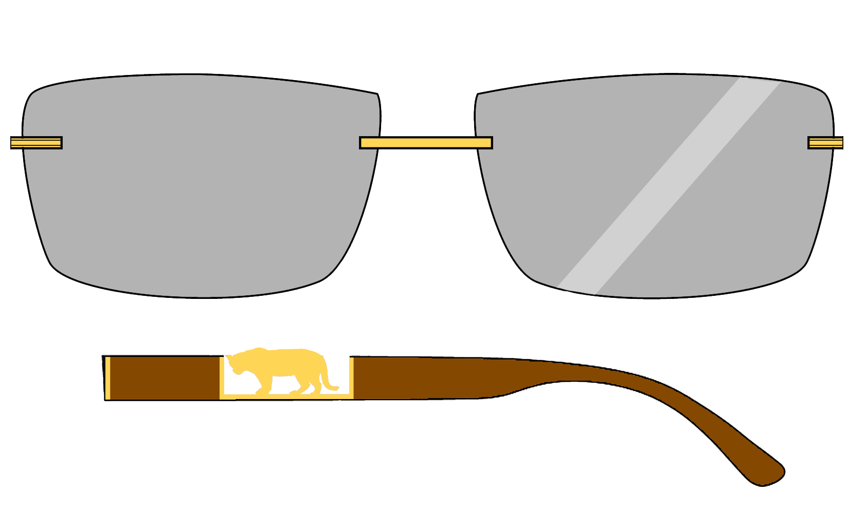 "DHD" Sunglasses